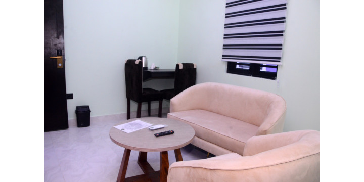 Well-lit and tastefully decorated passages